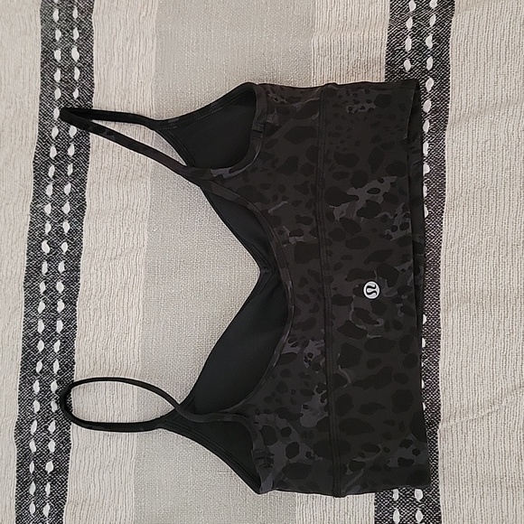 Lululemon Align Sweetheart Bra A/B Size 8 Cheetah Camo - Picture 3 of 5